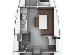 Boat rental Bavaria Cruiser 40 S in Split on Samboat