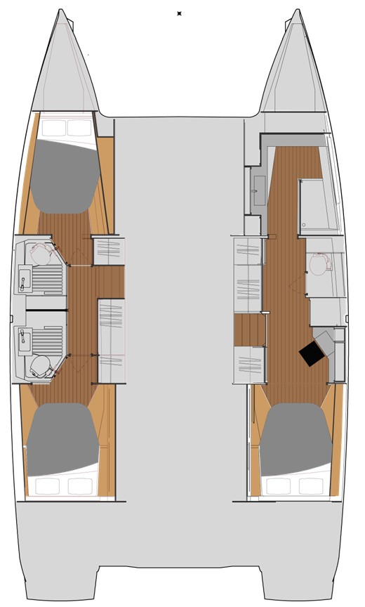 Catamaran rental in Annapolis - Fountaine Pajot Astrea 42