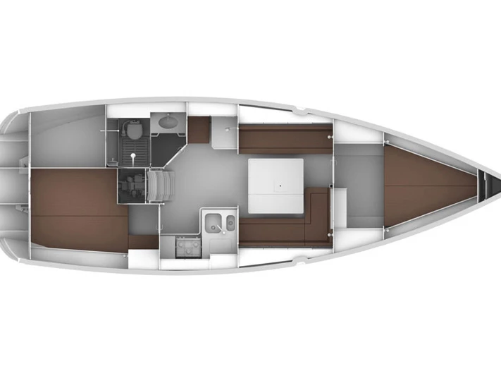Yacht charter San Vincenzo cheap Bavaria 36 Cruiser