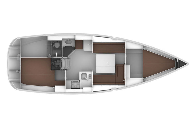 Yacht charter San Vincenzo cheap Bavaria 36 Cruiser