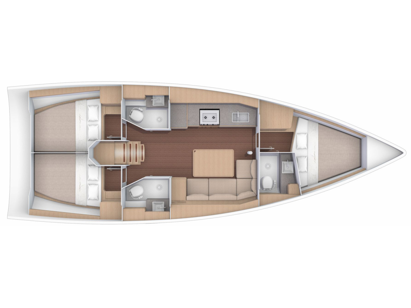 Boat rental Dufour Dufour 390 in Alimos on Samboat