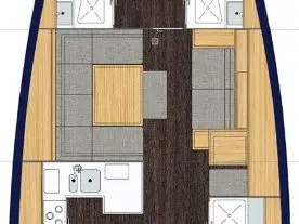 Sailboat for rent Gouvia at the best price