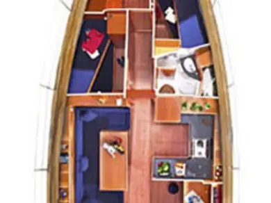 Bareboat Rental Sailboat Bavaria with a boat licence
