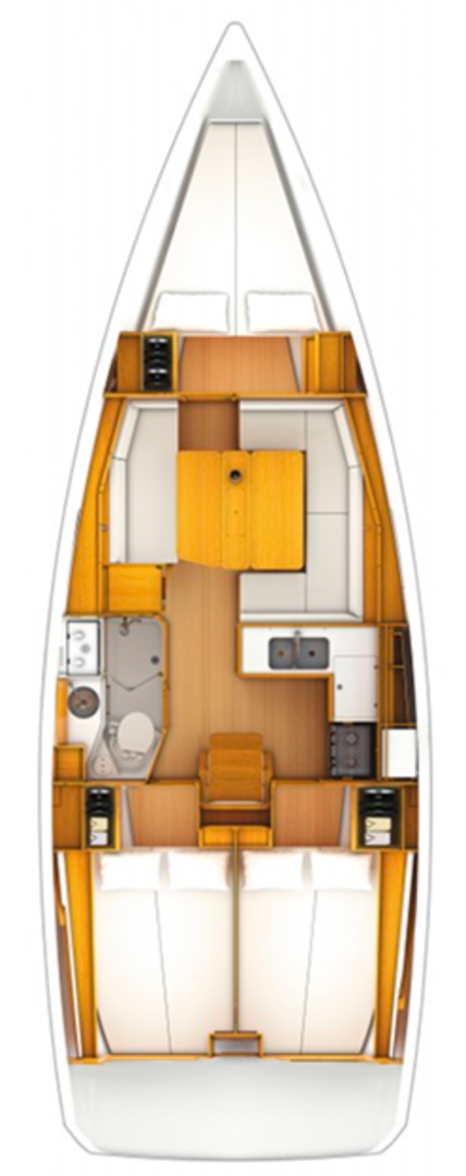 Sailboat rental in Gouvia - Jeanneau Sun Odyssey 389