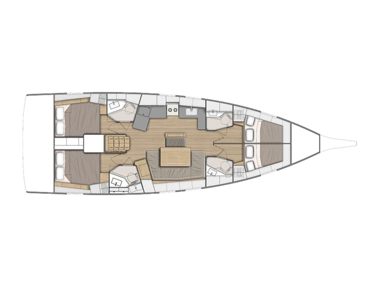 Yacht charter Marmaris (district) cheap Oceanis 46.1