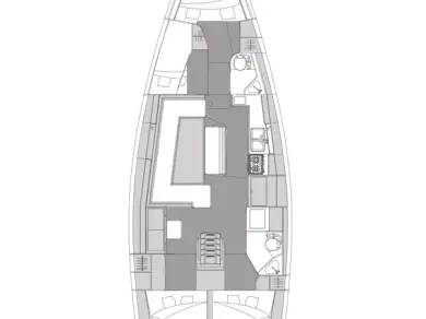 Sailboat rental in Biograd na Moru - Elan Impression 45.1