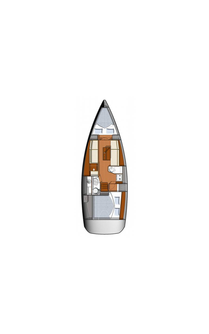 Bareboat Rental Sailboat Jeanneau with a boat licence