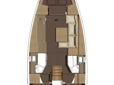 Sailboat rental in Seget Donji - Dufour Dufour 382 Grand Large