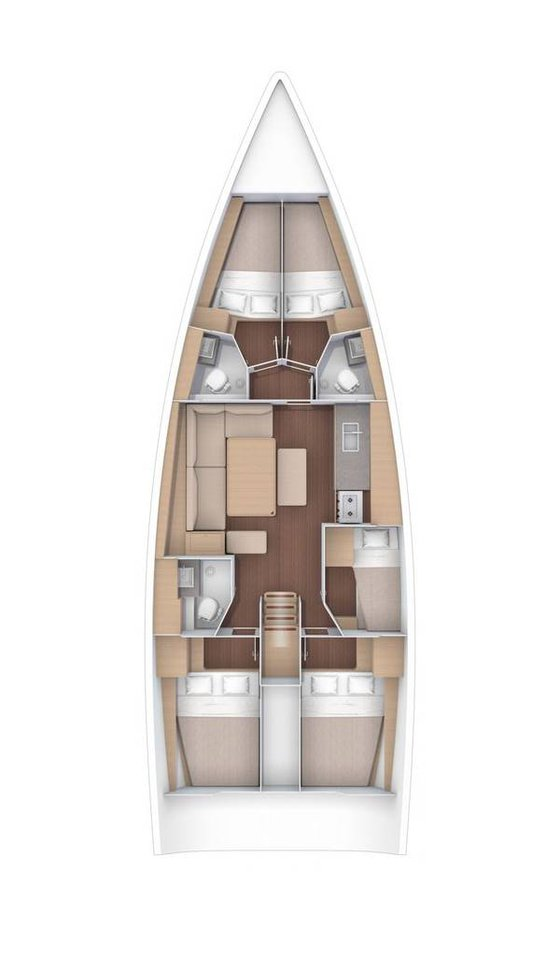 Boat rental Dufour Dufour 470 in Fethiye on Samboat