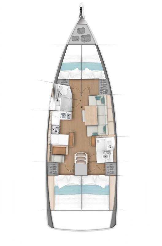 Sailboat rental in Fethiye - Jeanneau Sun Odyssey 440