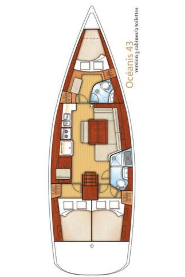 Bénéteau Oceanis 43 in Adaköy on SamBoat