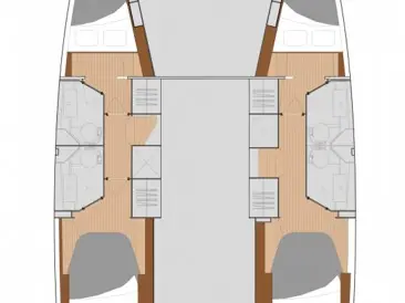 Catamaran rental with or without captain Fountaine Pajot Adaköy