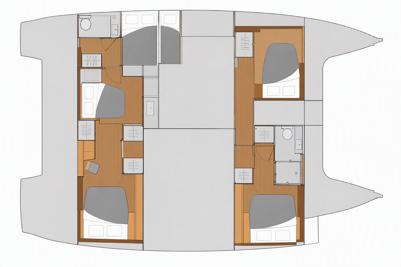 Catamaran rental in Road Town - Fountaine Pajot Tanna 47