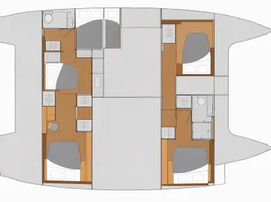 Catamaran rental in Road Town - Fountaine Pajot Tanna 47