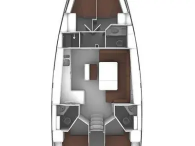 Yacht charter Gouvia cheap Cruiser 46