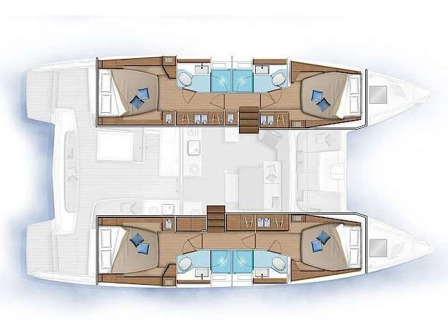 Lagoon Lagoon 46 Iconic charter bareboat or captained in  Eden Island
