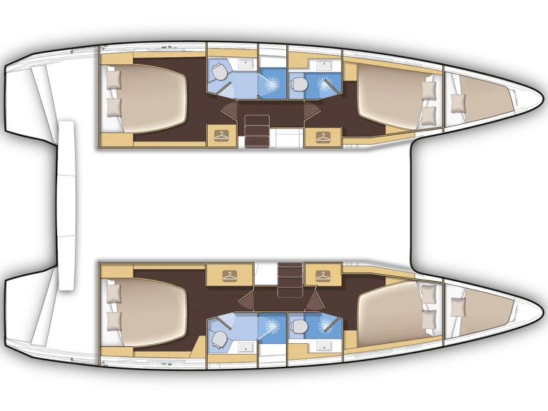 Lagoon Lagoon 42 charter bareboat or captained in  Paros (Island)