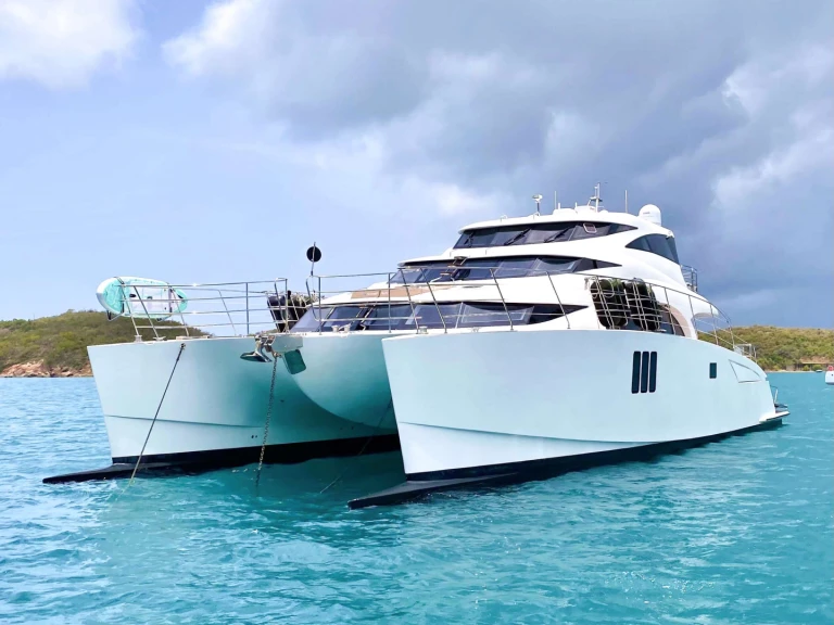 Luxury Yacht rental in Saint Thomas Island - Sunreef CASA BLANCA