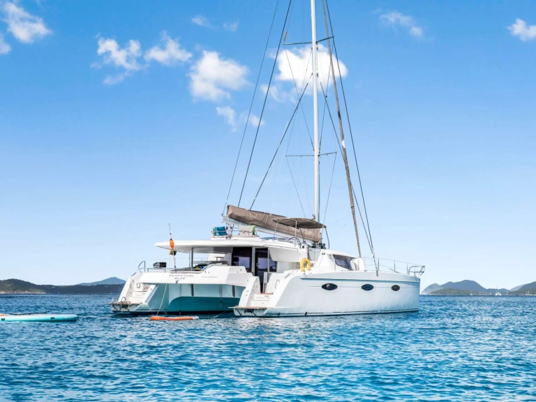 Fountaine Pajot PERPETUAL BLUE in Saint Thomas Island on SamBoat
