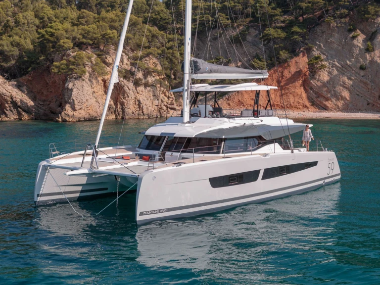 Luxury Yacht rental with or without captain Fountaine Pajot Saint Thomas Island
