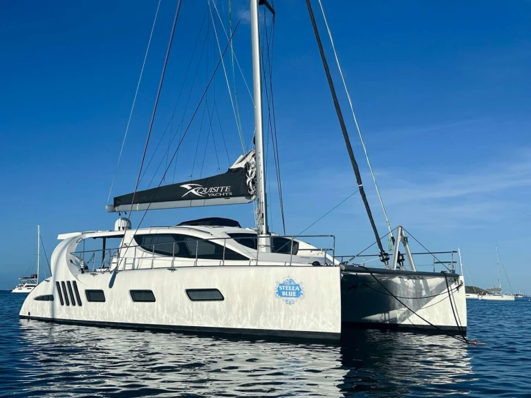 Xquisite Yachts STELLA BLUE charter bareboat or captained in  Saint Thomas Island
