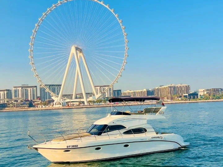 Yacht charter Dubai Marina cheap AS 48