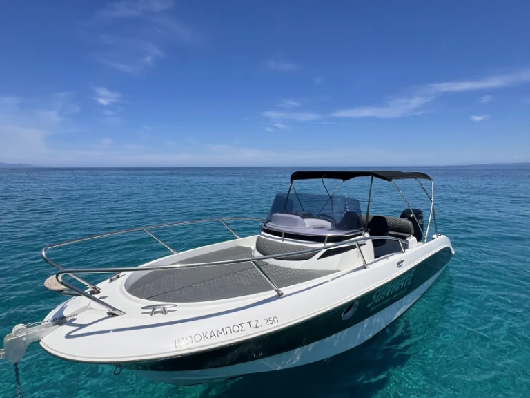Sessa Marine Key Largo 26 charter bareboat or captained in  Zakynthos
