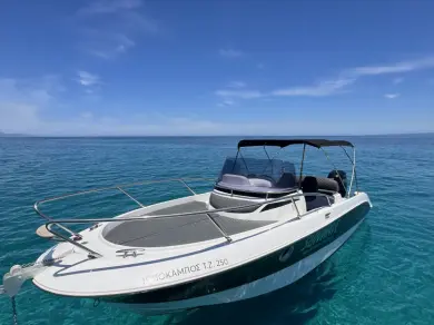 Sessa Marine Key Largo 26 charter bareboat or captained in  Zakynthos
