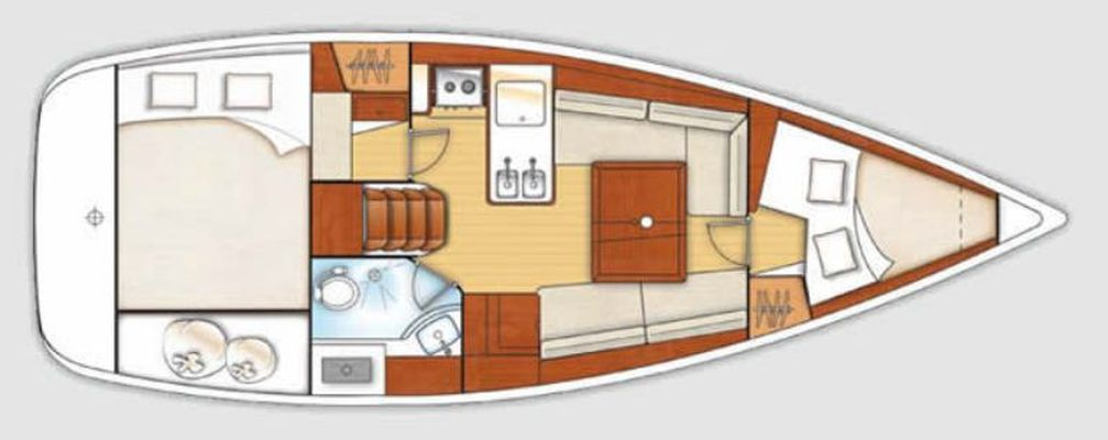 Rent a Bénéteau Oceanis 31 Palermo