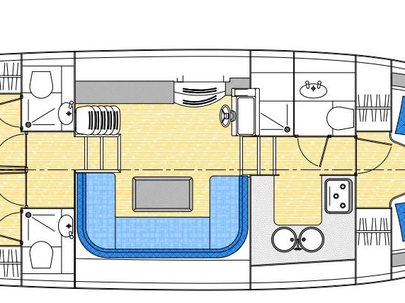 Motorboat rental in Nieuw-Loosdrecht - Pénichette Europa E.500