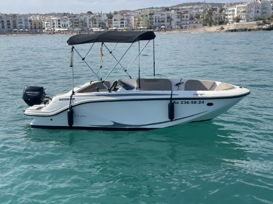 Motorboat rental in Sitges - Quicksilver Quicksilver 470 XS