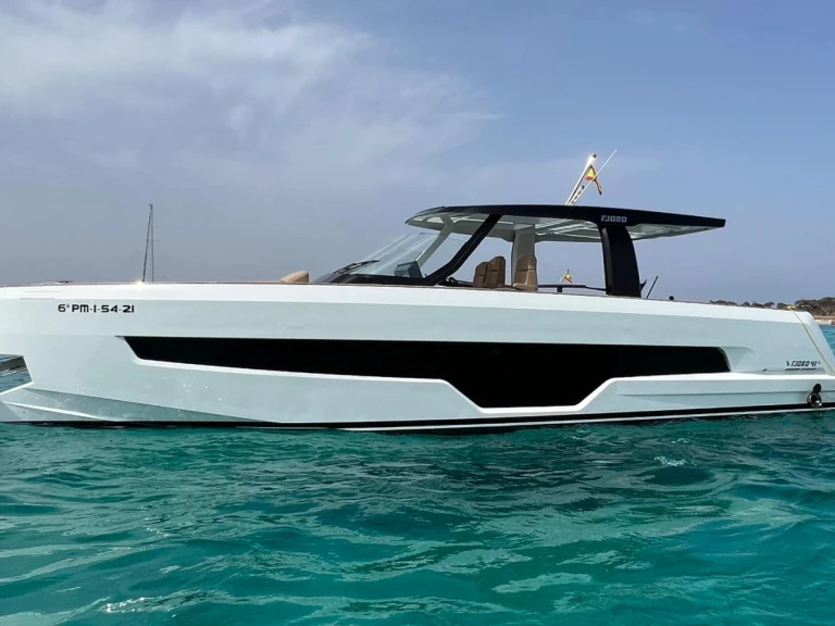 Fjord 41XL charter bareboat or captained in  Ibiza Town