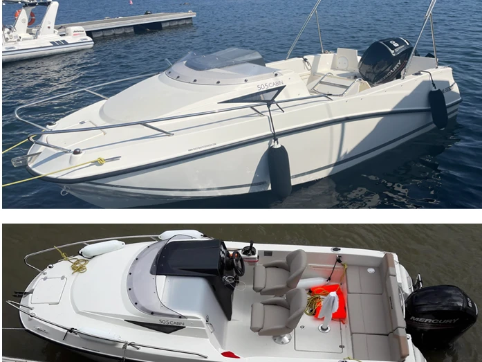 Motorboat rental in Nort-sur-Erdre - Quicksilver Activ 505 Cabin