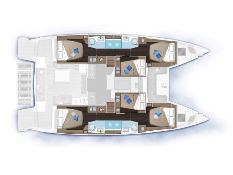 Catamaran for rent Alimos at the best price
