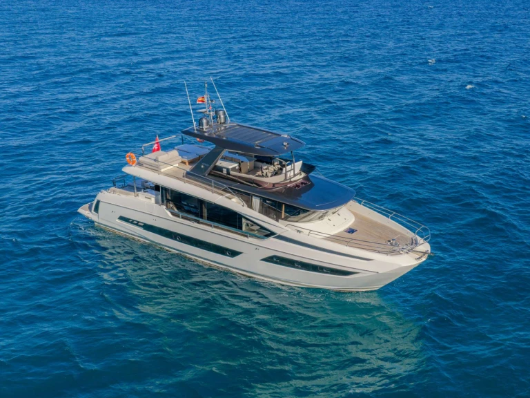 Luxury Yacht rental with or without captain Prestige Yachts Naples