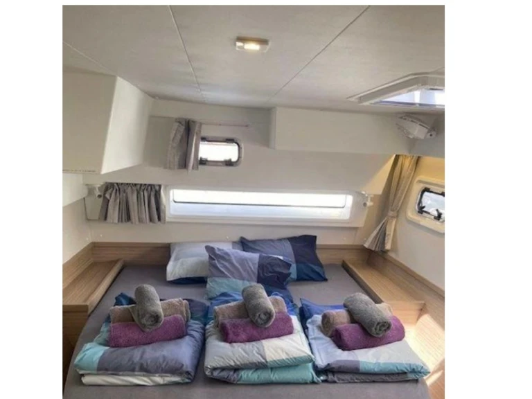 Bareboat Rental Catamaran Lagoon with a boat licence