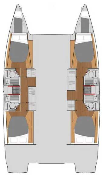 Boat rental Fountaine Pajot Astrea 42 in Trogir on Samboat