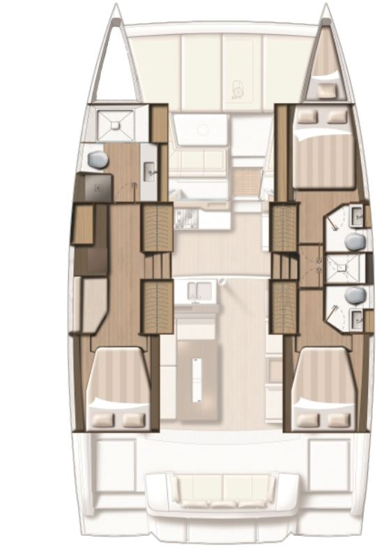 Bareboat Rental Catamaran Bali with a boat licence