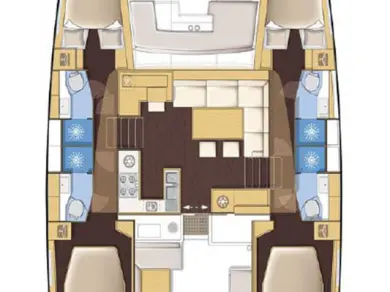 Catamaran rental with or without captain Lagoon Alimos