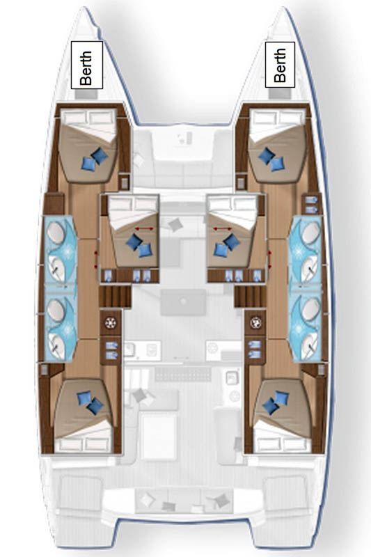 Yacht charter Road Town cheap Lagoon 50