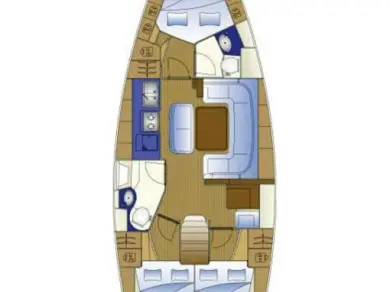 Yacht charter Préveza cheap Cruiser 40