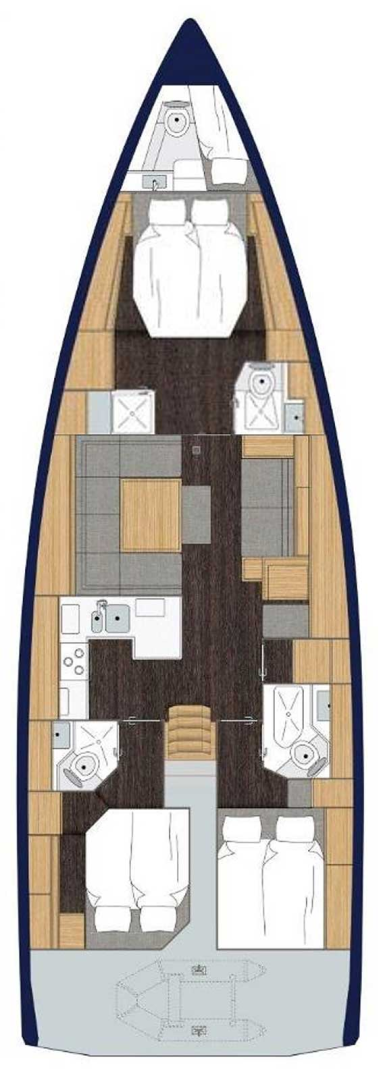 Rent a Bavaria Cruiser 50 Split