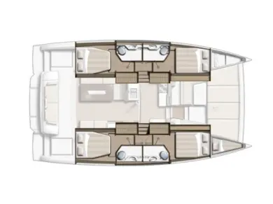 Bareboat Rental Catamaran Bali with a boat licence
