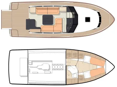 Luxury Yacht rental with or without captain Greenline Yachts Biograd na Moru