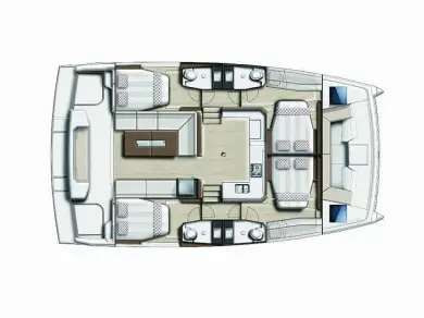 Catamaran rental with or without captain Bali Kaštela