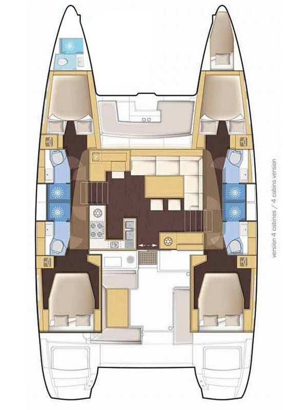 Catamaran for rent Kaštela at the best price