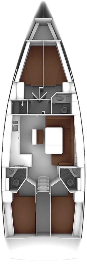 Sailboat rental with or without captain Bavaria Seget Donji