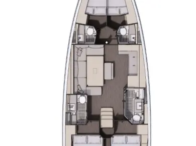 Dufour Dufour 470 charter bareboat or captained in  Zadar
