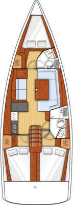 Boat rental Bénéteau Oceanis 41 in Zadar on Samboat