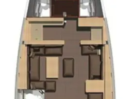 Bareboat Rental Sailboat Dufour with a boat licence
